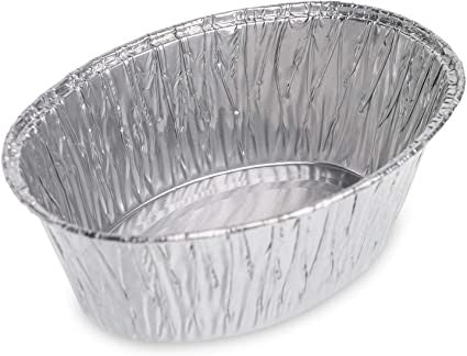 30 Pack Mini Pie Oval Foil Pan - Decodine