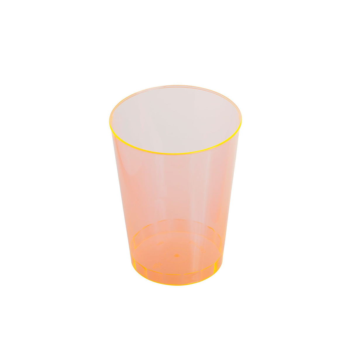 20pk Neon Orange Plastic Cups 10oz (295ml)