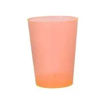 20pk Neon Orange Plastic Cups 10oz (295ml)