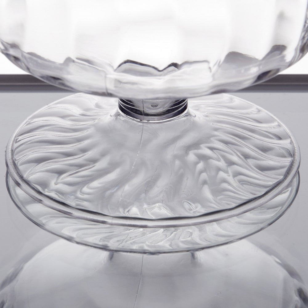 10 Pack 8oz Plastic Wine Glasses - Wine Cups - Decodine