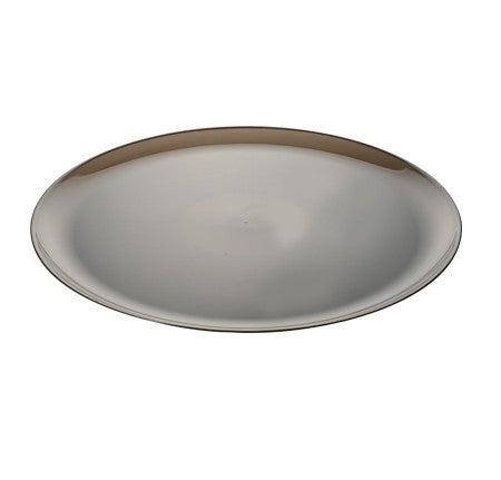 12" Round Platter Smoke - Decodine