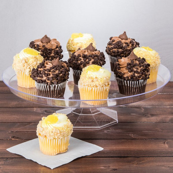 13.75" Cake Stand Clear - Decodine