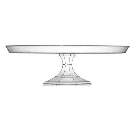 13.75" Cake Stand Clear - Decodine