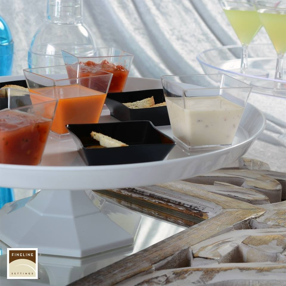 13.75" Cake Stand White - Decodine