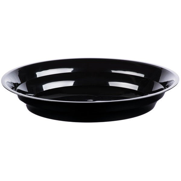 14" - 128 OZ. Black Low Profile Bowl - Decodine