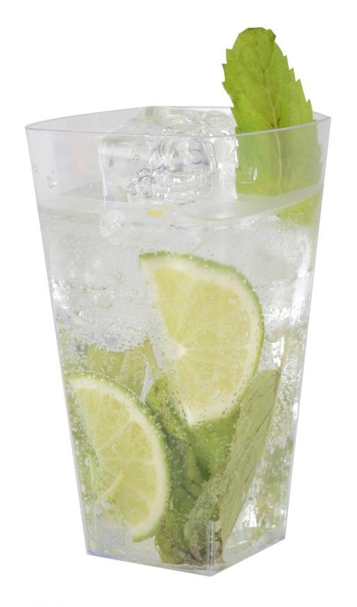 14 Pack 10oz Square Premium Plastic Tumbler - Decodine