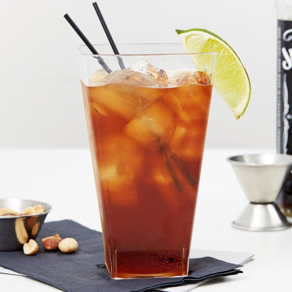 14 Pack 16oz Square Premium Plastic Large Tumblers - Decodine