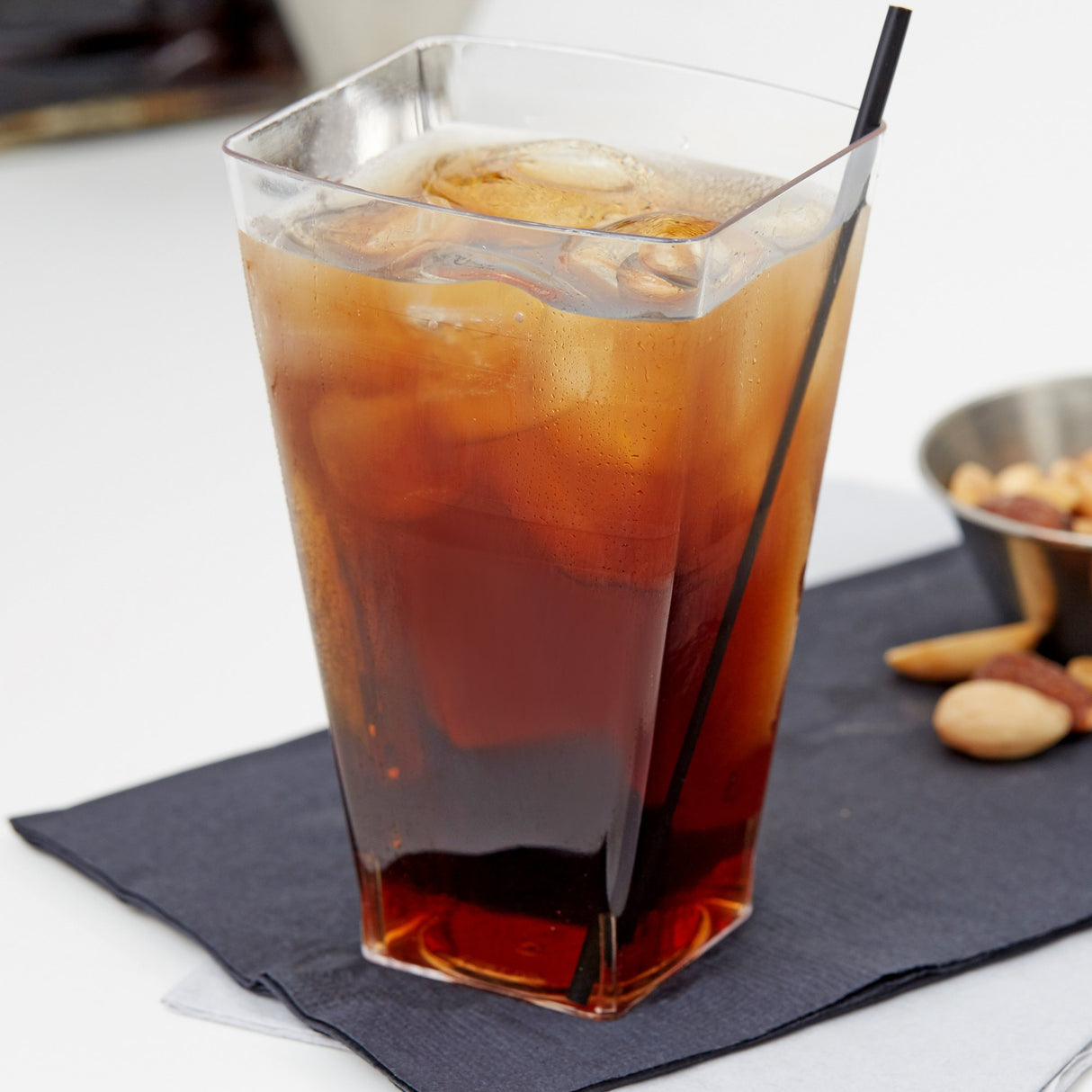 14 Pack 8oz Square Premium Plastic Tumblers - Decodine