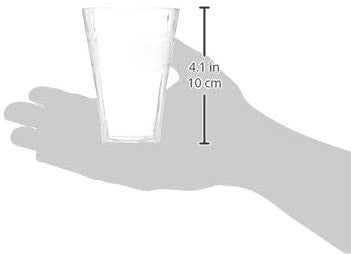 14 Pack 8oz Square Premium Plastic Tumblers - Decodine