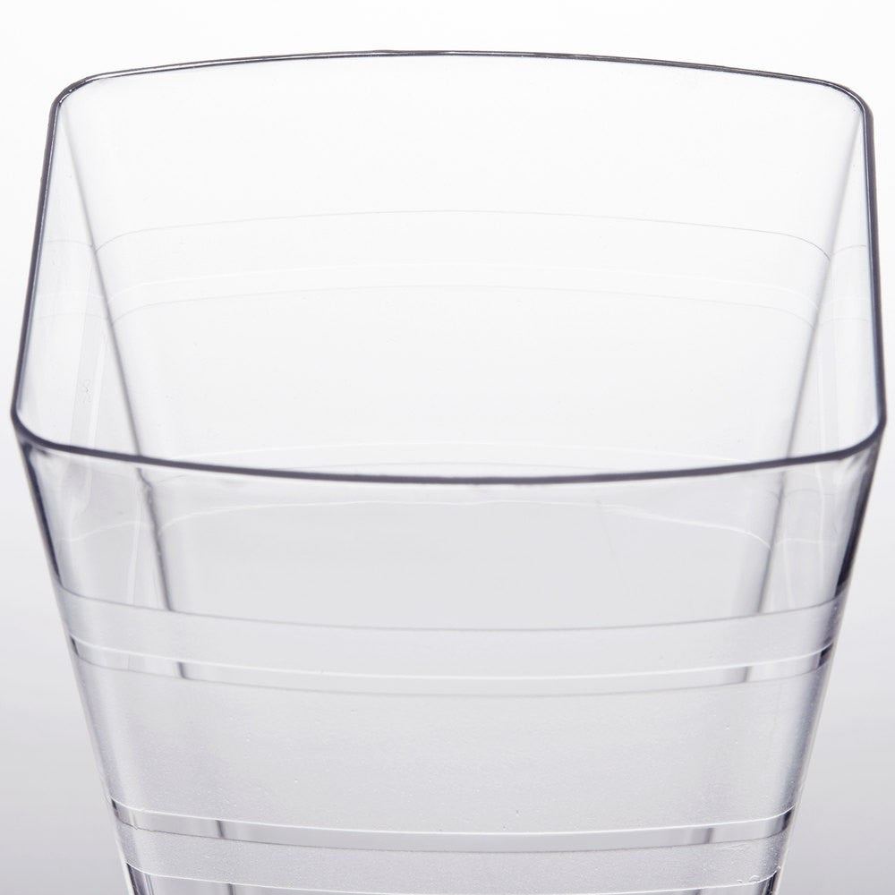 14 Pack 8oz Square Premium Plastic Tumblers - Decodine