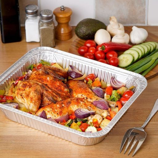 15 Pack 3.5 Litre Foil Pan Tray - Decodine