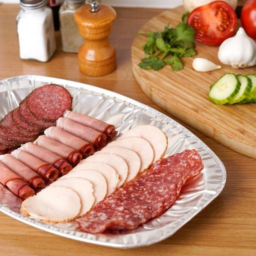 15 Pack Aluminium Foil Platter Party Trays - Decodine