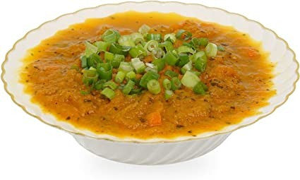 18 Pack 12oz Round Hard Plastic Soup/Party Bowls Ivory with Gold Rim - Decodine