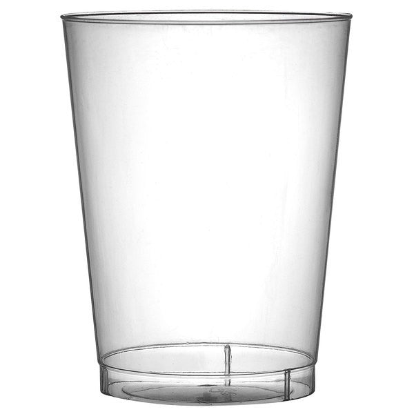 20 Pack 12oz Plastic Tumbler - Half Pint Hard Plastic Cups - Decodine