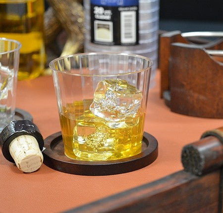 20 Pack 9oz Old Fashioned Crystal-Look Squad Premium Plastic Tumblers - Decodine