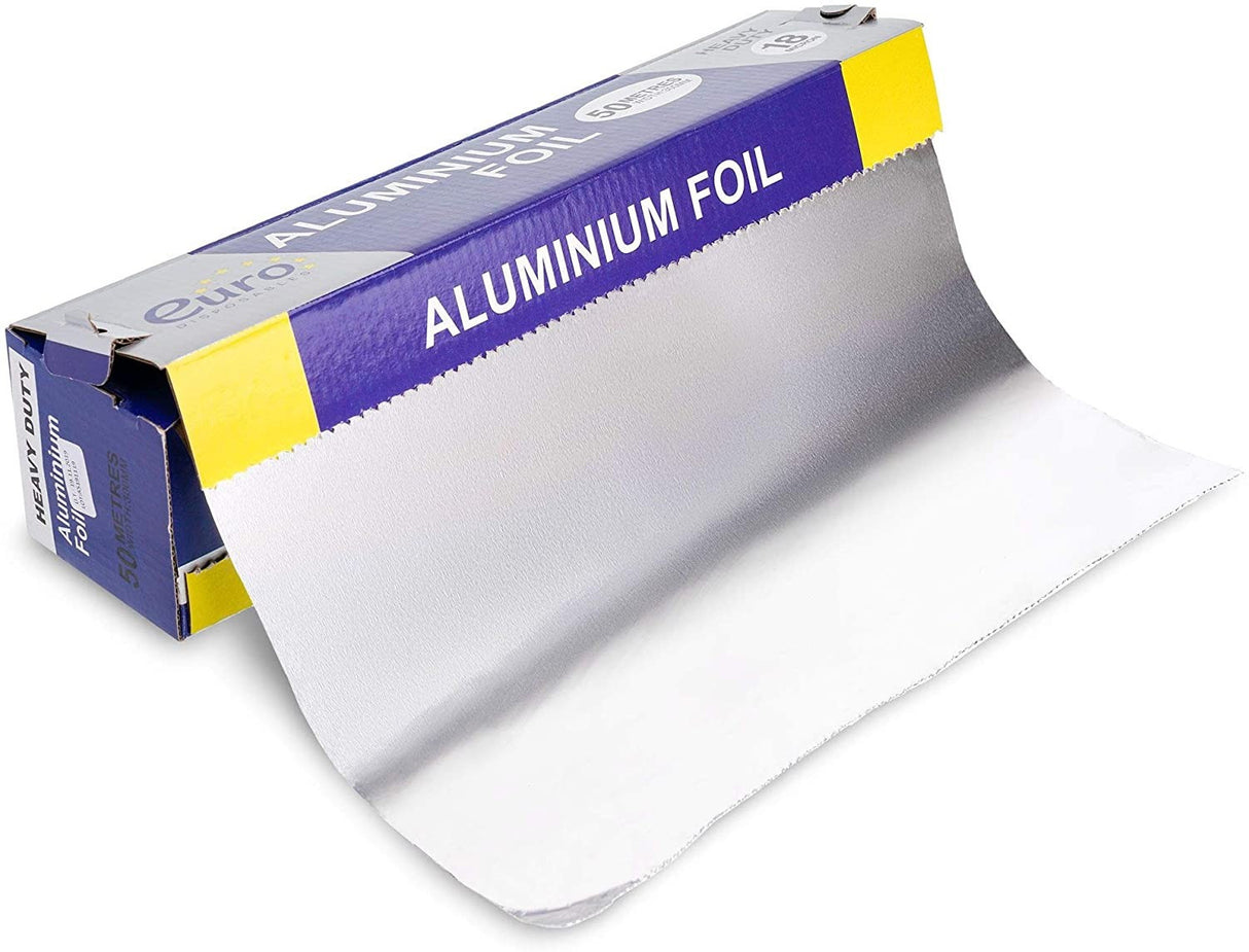 30cm Aluminium Foil Food Wrap Roll - 50 Meter Roll - Decodine