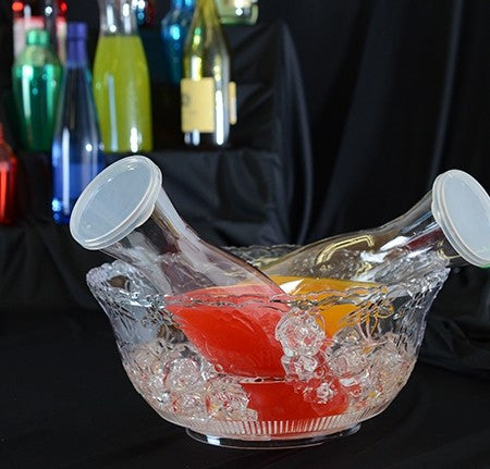 35oz Plastic Wine Carafe with Lid - Decodine