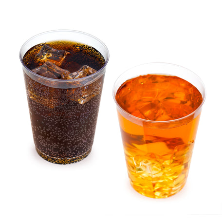 40 Pack 12oz Plastic Clear Party Glasses/Cups - Decodine