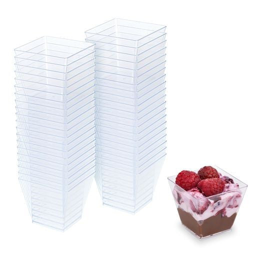 40 Pack 2 oz Mini Dessert Cups - Decodine