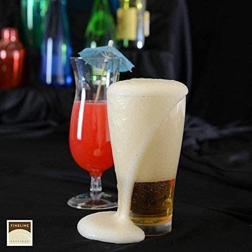 5 Pack 14oz Hurricane Pina Colada Plastic Glasses - Decodine