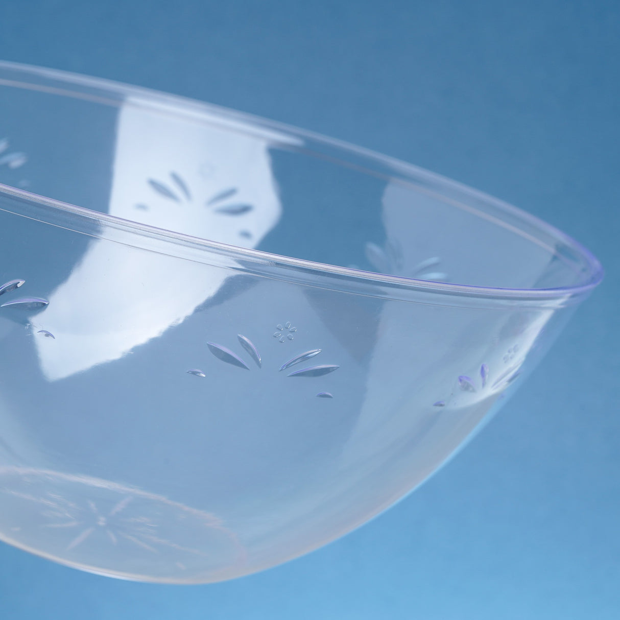 5 Pack 2900ml Clear Plastic Party Serving Bowls - Decodine