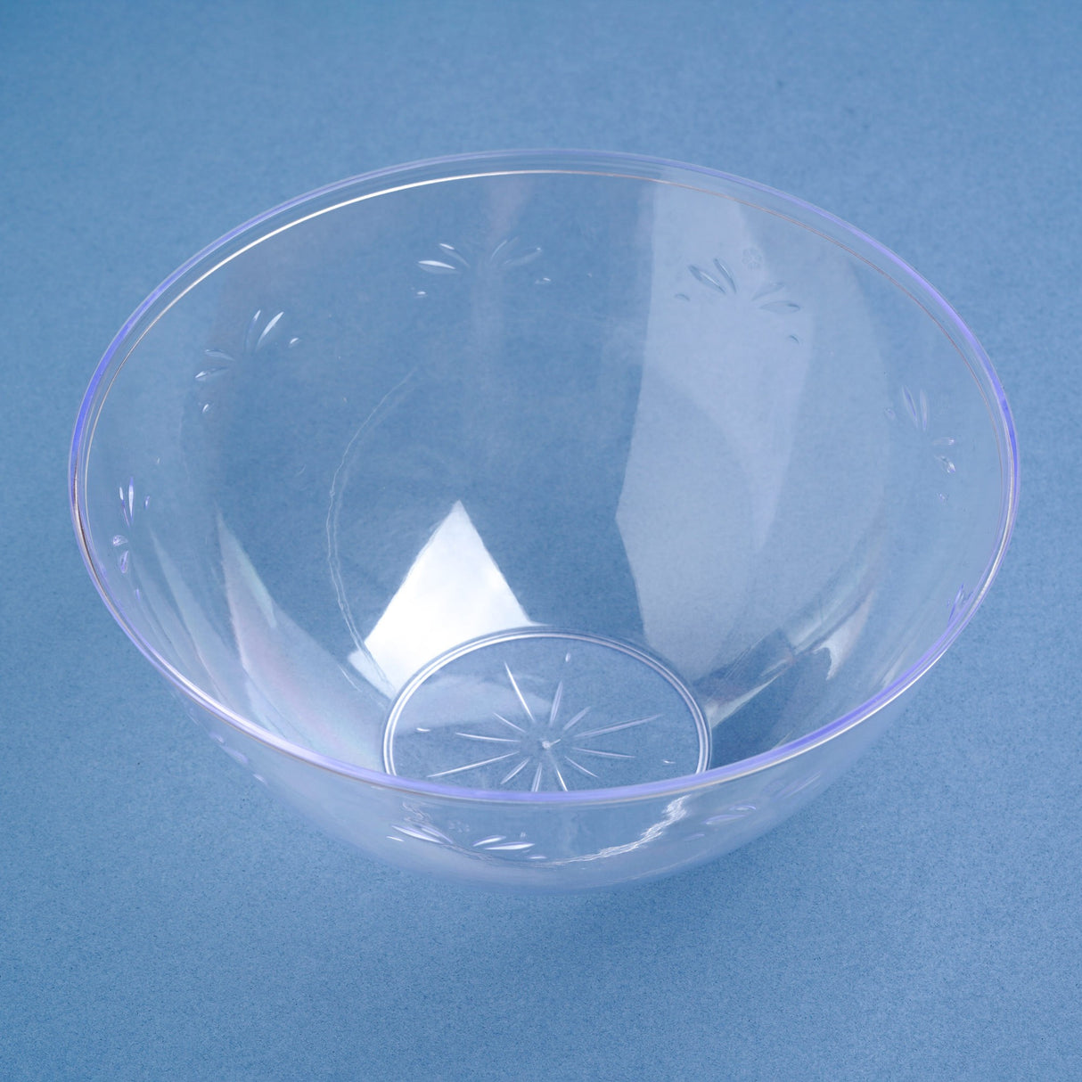 5 Pack 2900ml Clear Plastic Party Serving Bowls - Decodine