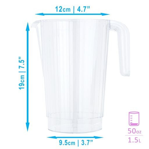 5 Pack 50oz Elegant Pitcher - Decodine