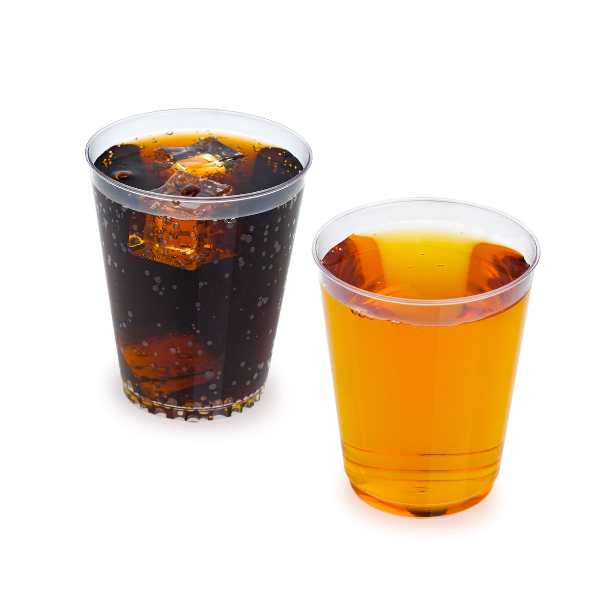 50 Pack 10oz Plastic Clear Party Glasses/Cups - Decodine