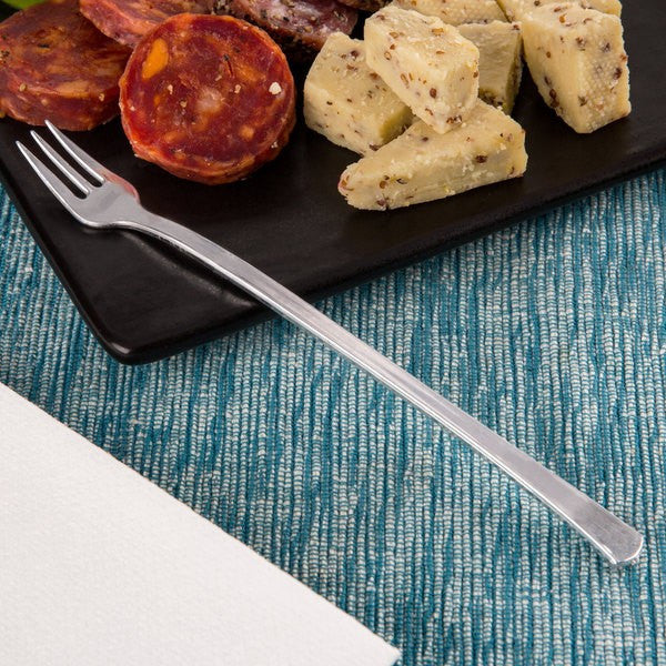 6" Mini Cocktail Forks Silver 20 Pack - Decodine