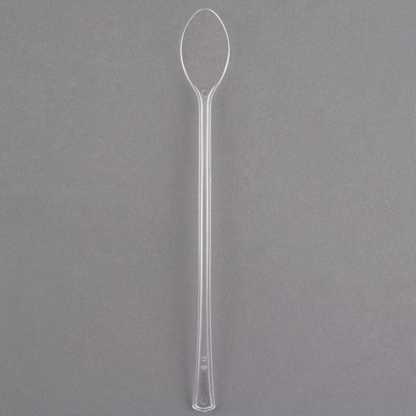 6" Mini Cocktail Spoons Clear 20 Pack - Decodine