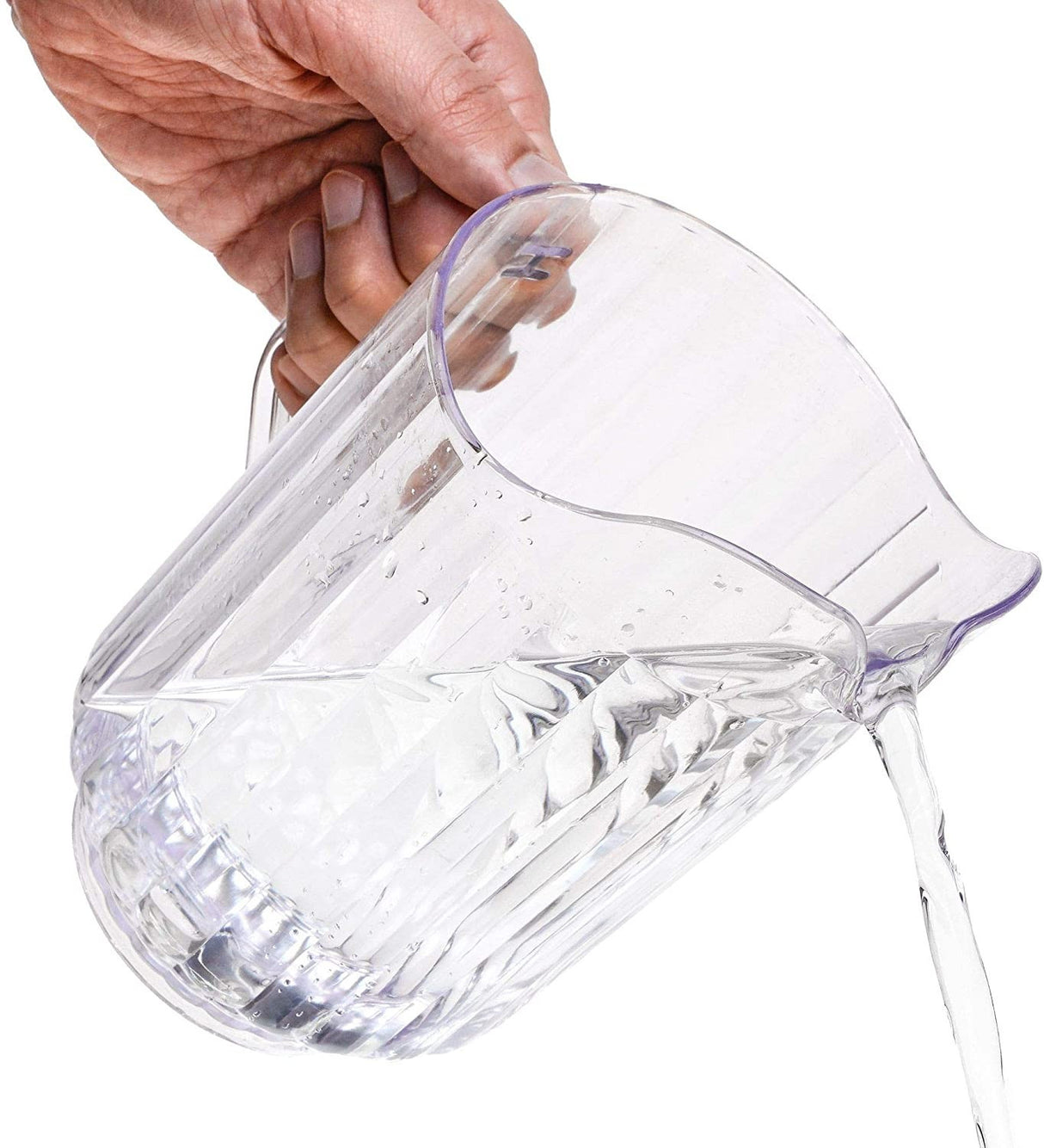 64oz Heavy Duty Plastic Water Jug - Cocktail Pitchers - Decodine