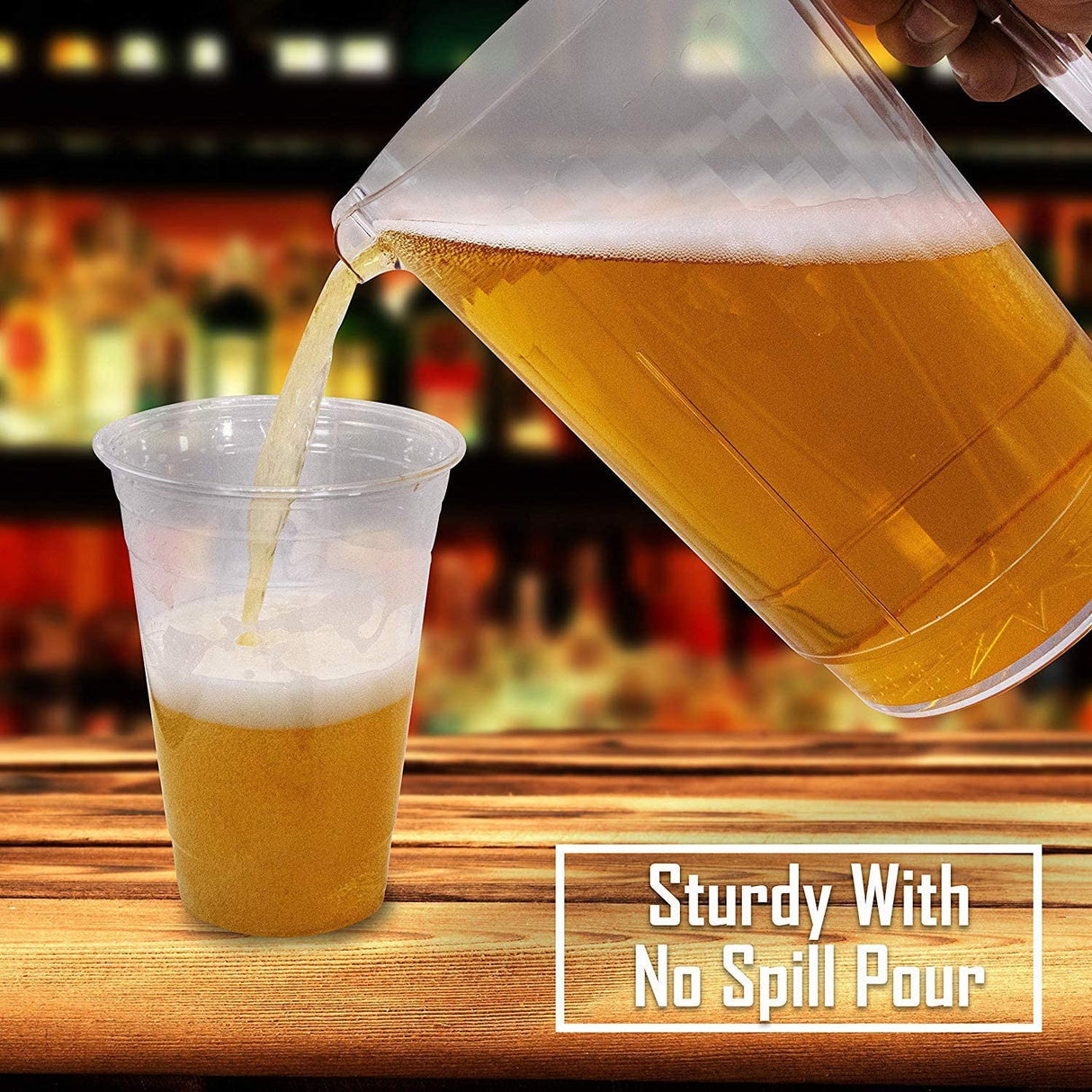 64oz Premium Plastic Water Jug - Cocktail Pitchers - Decodine