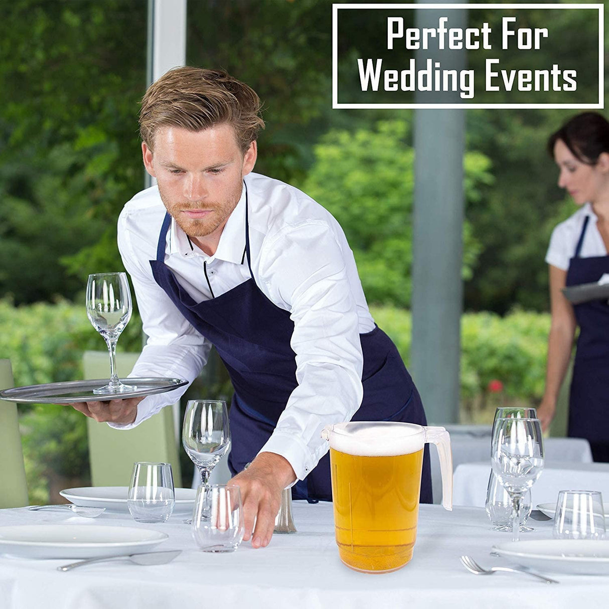 64oz Premium Plastic Water Jug - Cocktail Pitchers - Decodine