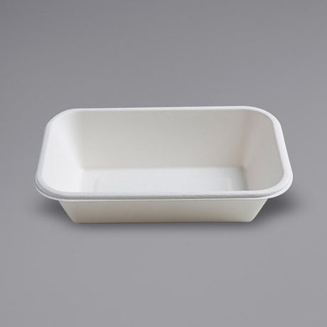75 Pack 24oz Rectangular Bagasse Serving Bowls - Decodine