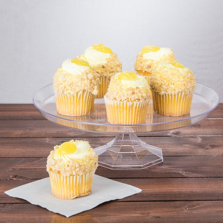 9.75" Cake Stand Clear - Decodine
