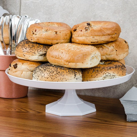 9.75" Cake Stand White - Decodine