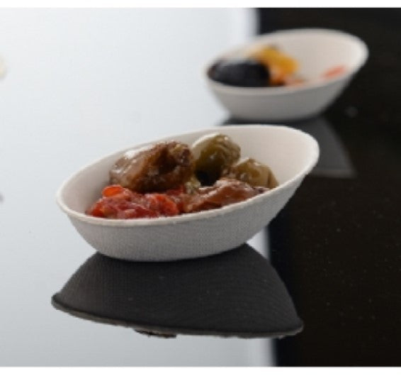 Bagasse Mini Angled Bowl 25 Pack - Decodine