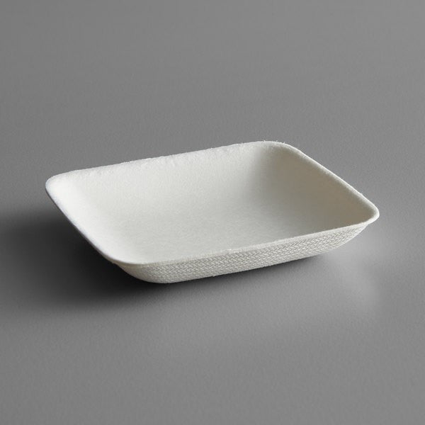 Bagasse Mini Square Dish 25 Pack - Decodine