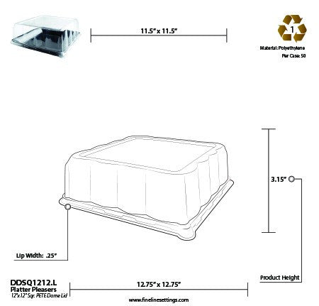 Lids for Square Trays - Decodine