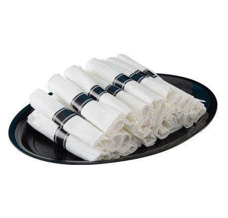 Napkin Roll - Silver Fork & Knife - Decodine