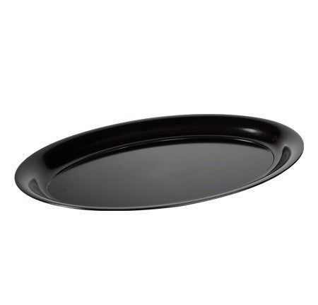Oval Platter 8" x 12" Black - Decodine