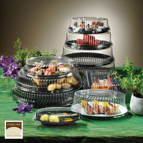 PET Dome Lid for 12" Round Platter/Tray - Decodine