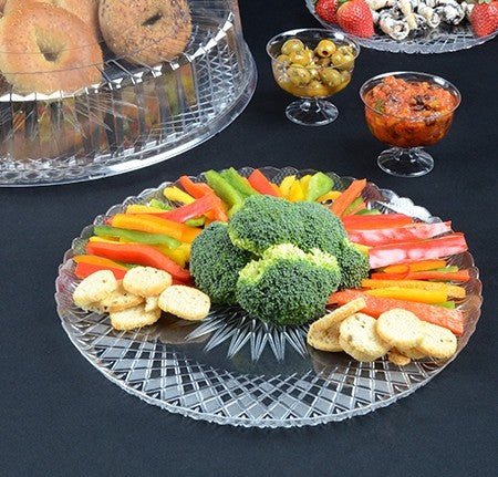 PETE Lid for 9" Platter - Decodine