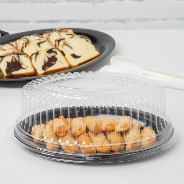 PETE Lid for Oval Platter 8" x 12" - Decodine