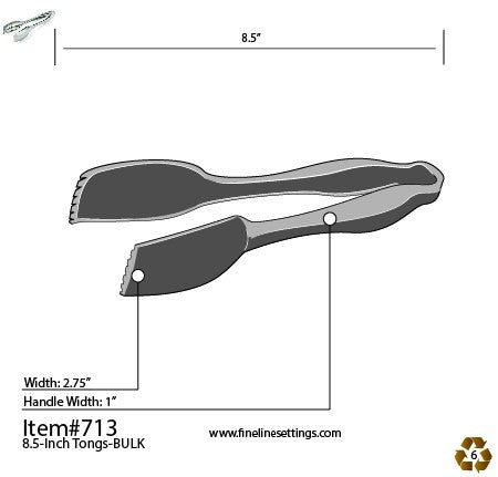 Silver Tongs - Decodine