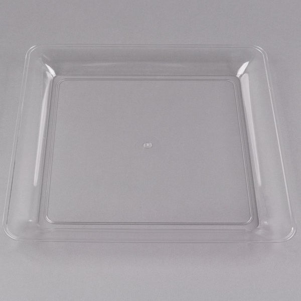Square Clear Platter - Decodine