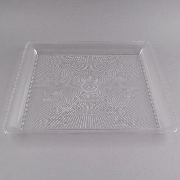 Square Clear Platter - Decodine