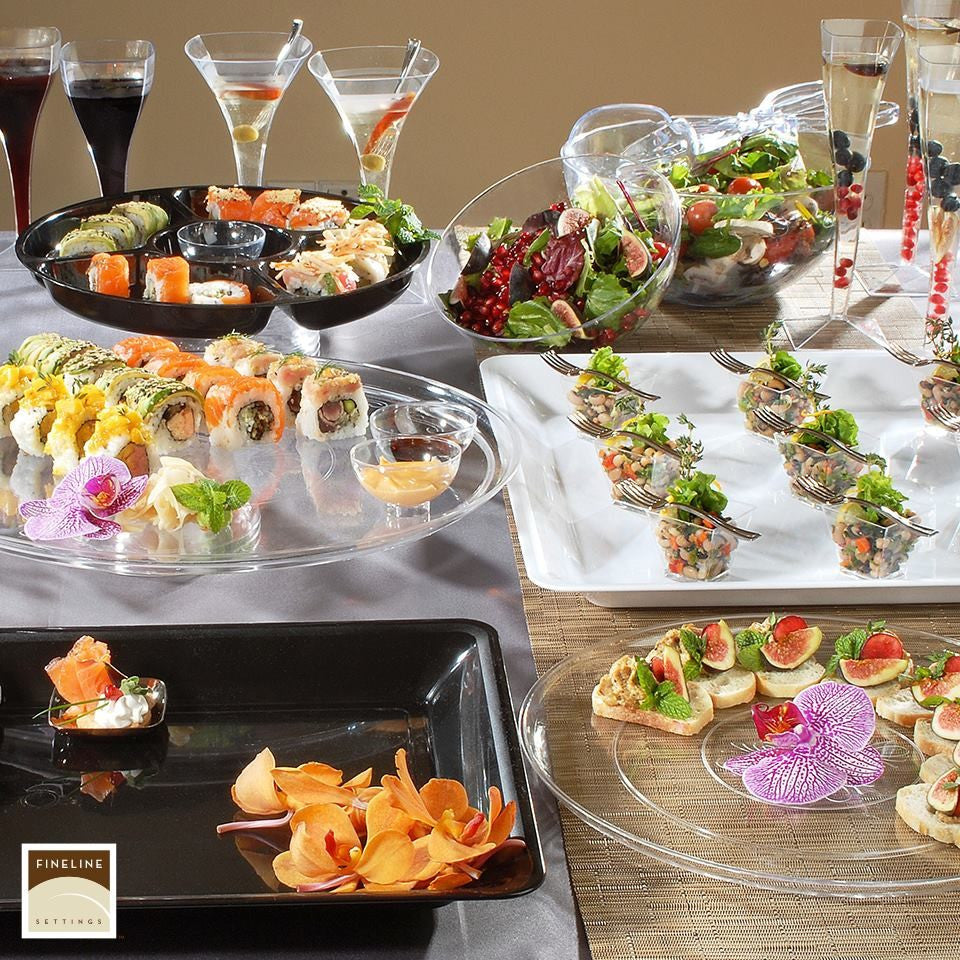 Square White Platter - Decodine