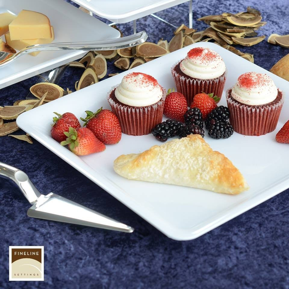 Square White Platter - Decodine