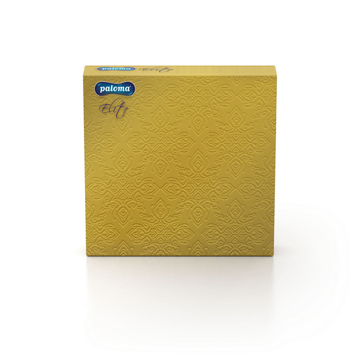 16 Pack Square Light Gold Dinner Napkins 33 x 33cm 2ply - Decodine